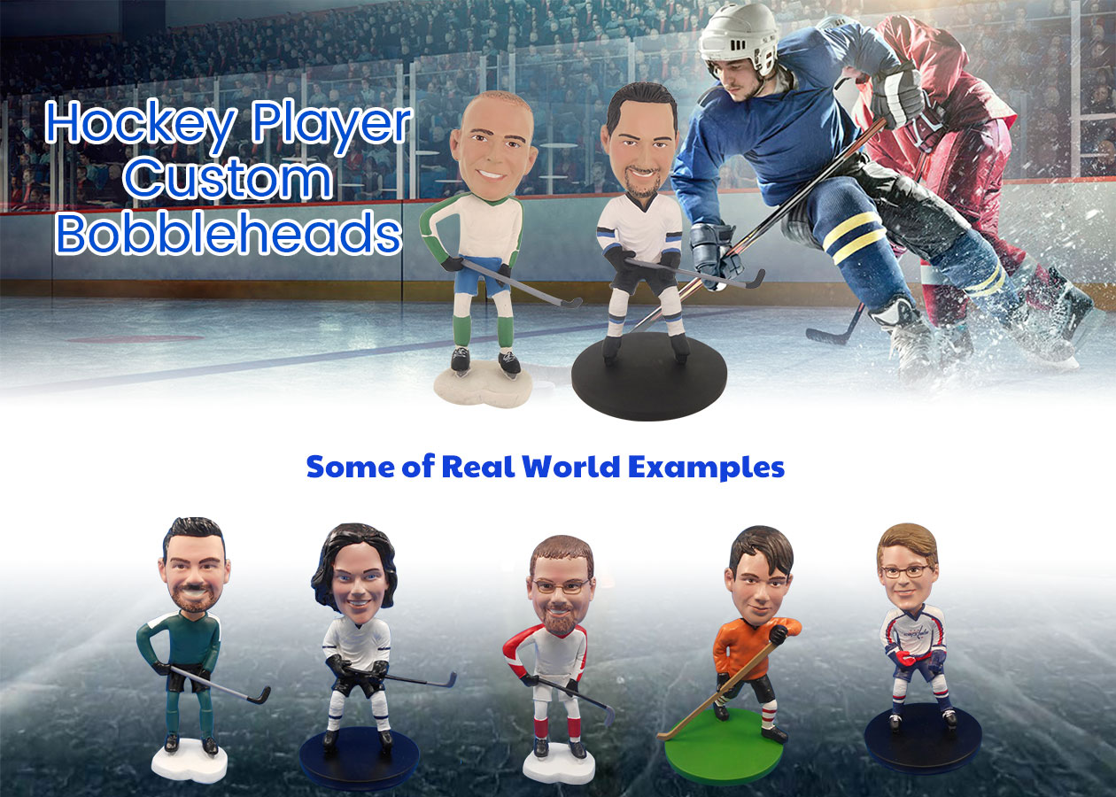 Hockey Player Custom Bobbleheads