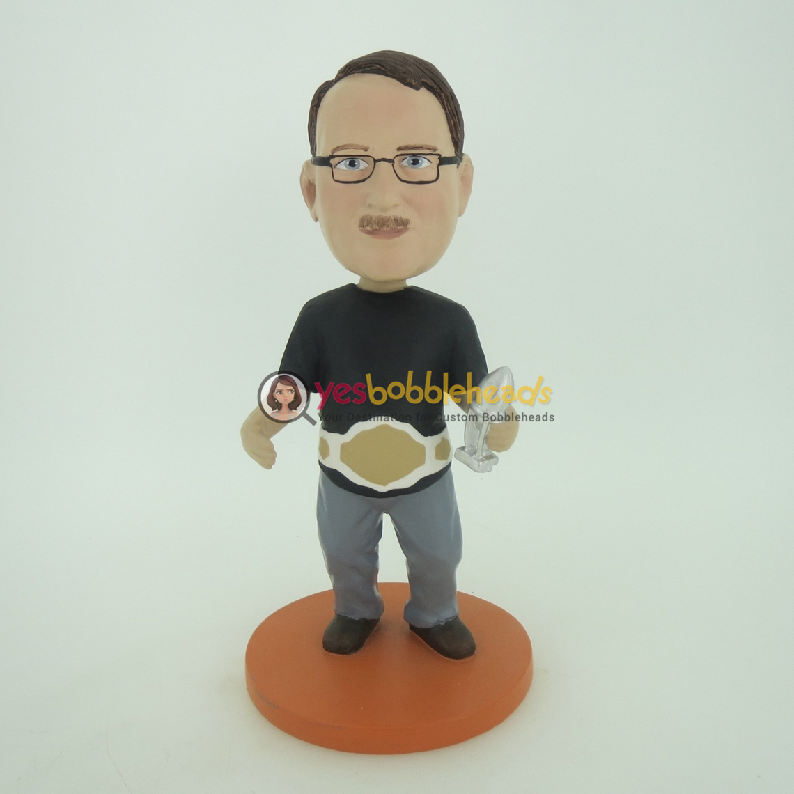 Picture of Custom Bobblehead Doll: Boxing Champion