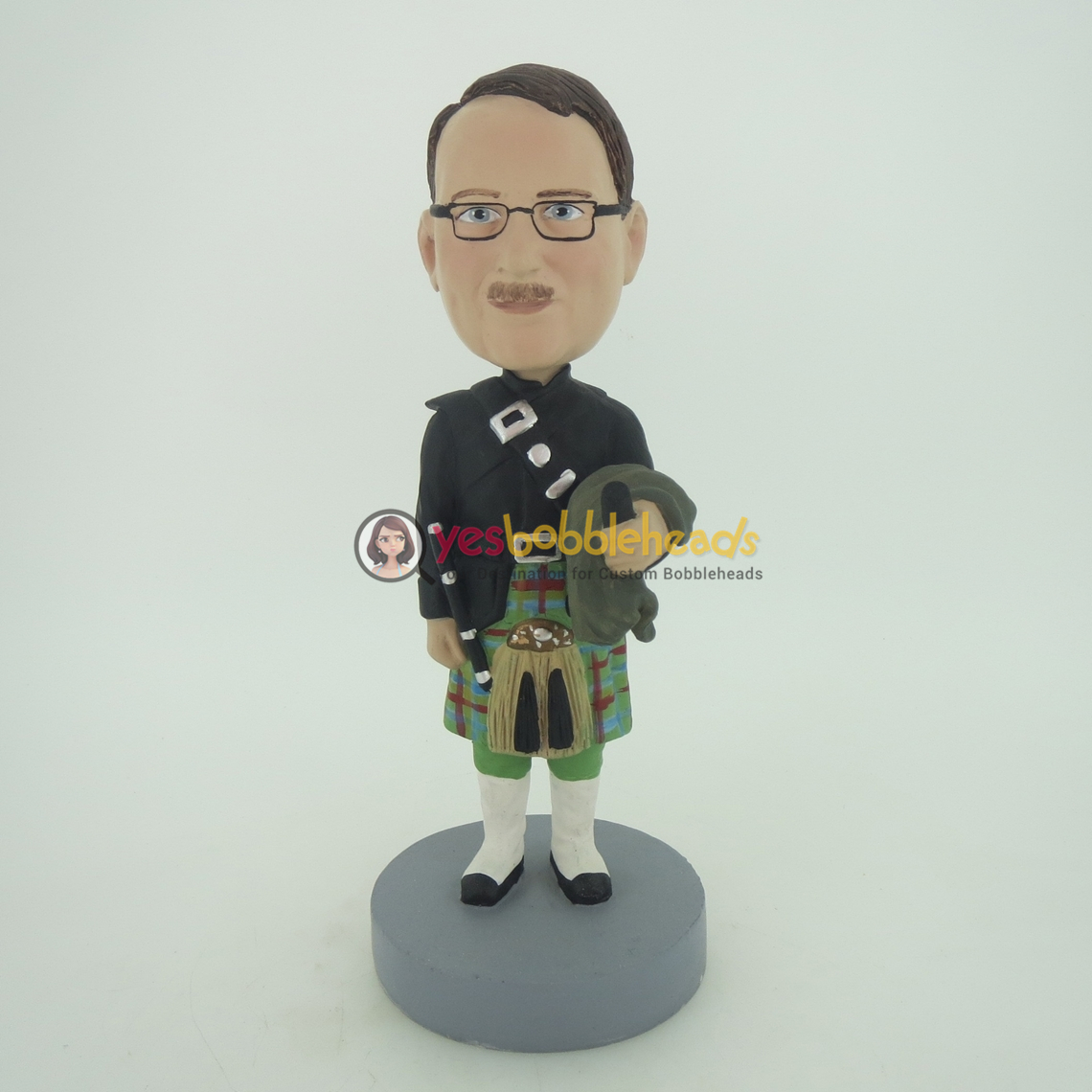 Picture of Custom Bobblehead Doll: English Group Police Officer