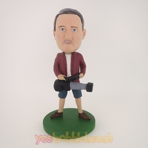 Picture of Custom Bobblehead Doll: Male Photographer