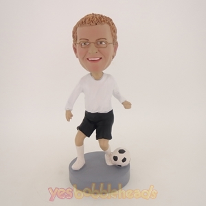 Picture of Custom Bobblehead Doll: Male Soccer Player