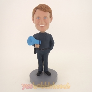 Picture of Custom Bobblehead Doll: Man And Horn