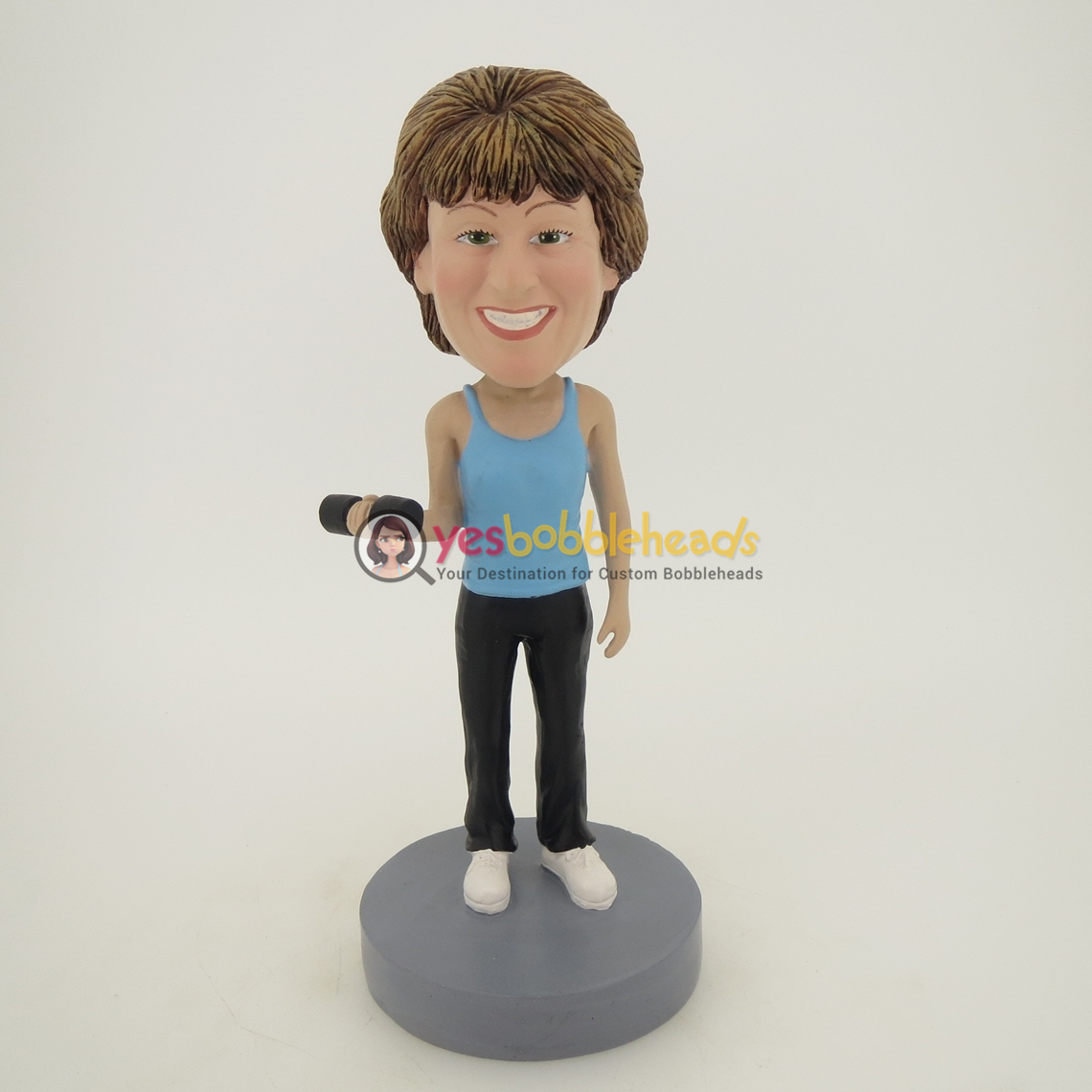 Picture of Custom Bobblehead Doll: Body Building Woman
