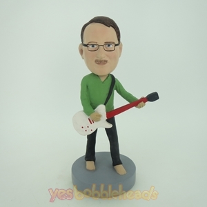 Picture of Custom Bobblehead Doll: Man Playing Guitar
