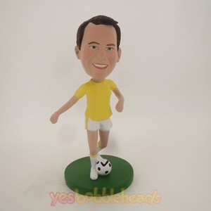 Picture of Custom Bobblehead Doll: Man Soccer Player