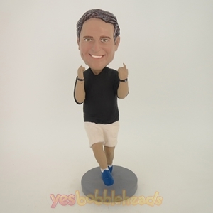 Picture of Custom Bobblehead Doll: Man Victory Posture