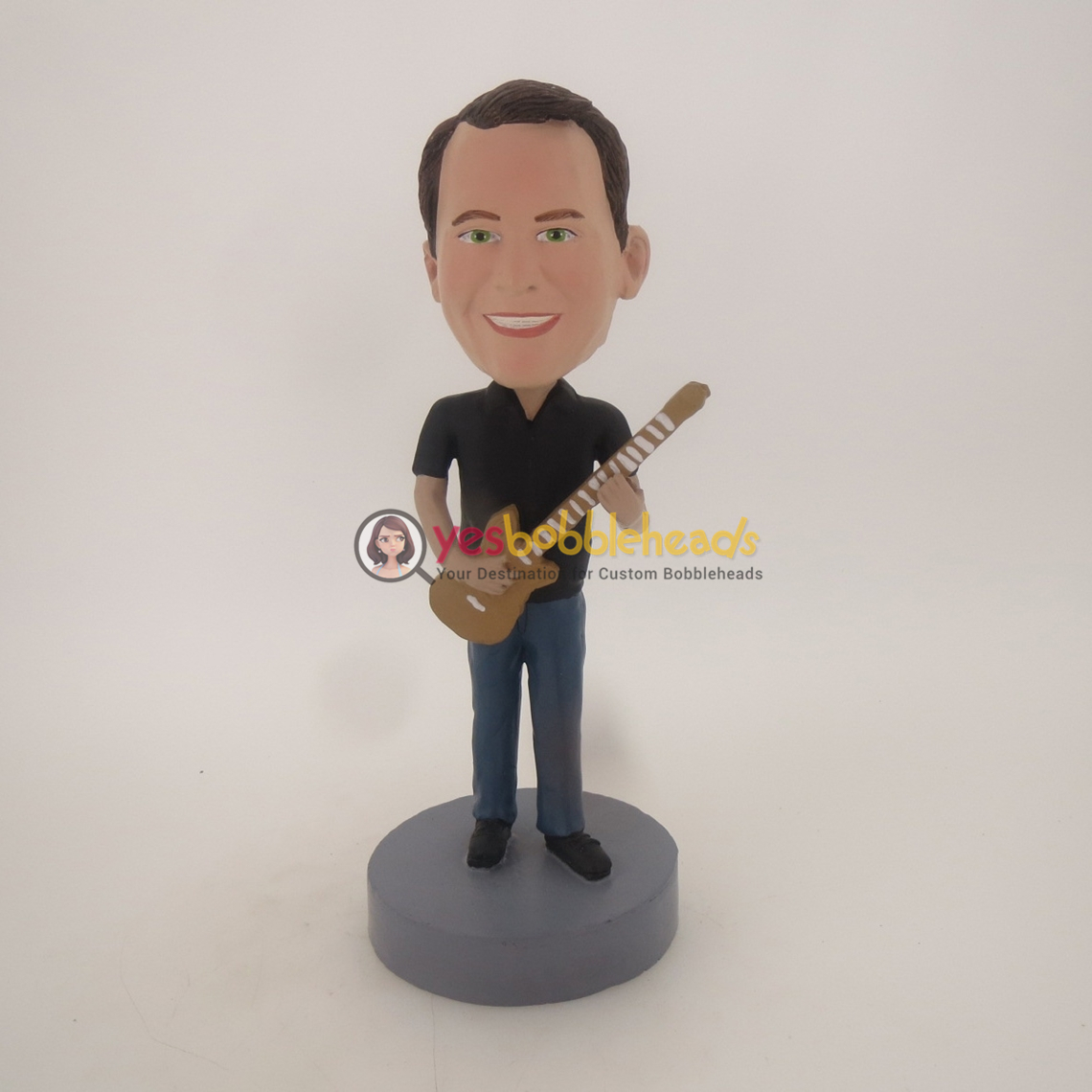 Picture of Custom Bobblehead Doll: Man With Guitar