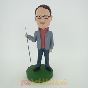 Picture of Custom Bobblehead Doll: Man With Rod