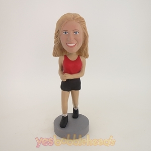 Picture of Custom Bobblehead Doll: Jogging Girl