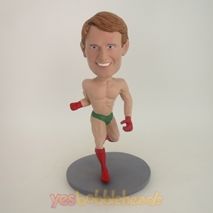 Picture of Custom Bobblehead Doll: Muscle Man Running