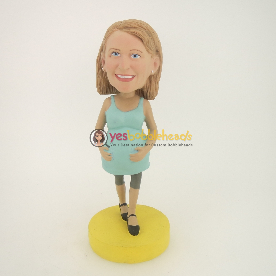 Picture of Custom Bobblehead Doll: Pregnant Woman