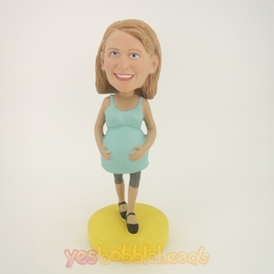 Picture of Custom Bobblehead Doll: Pregnant Woman