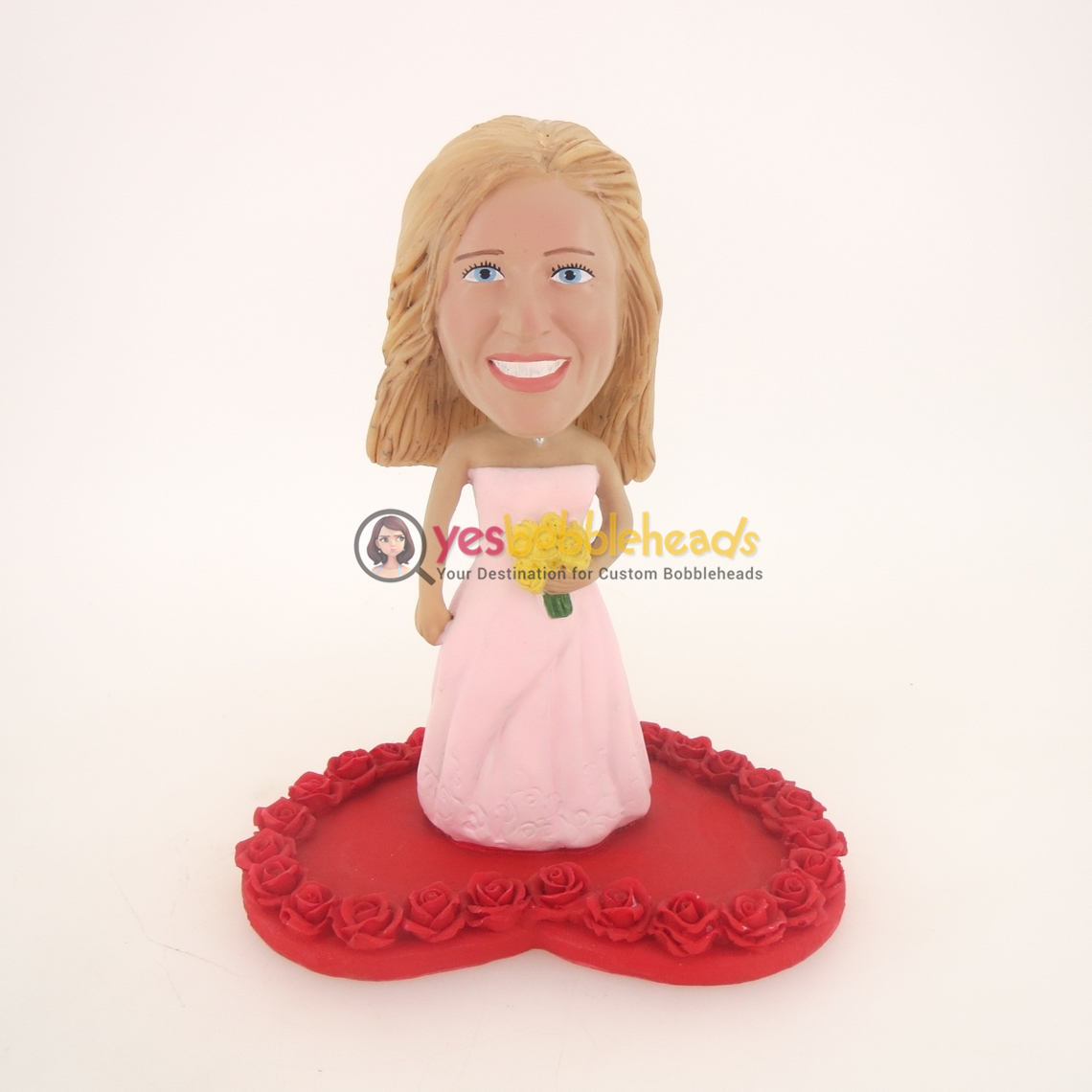 Picture of Custom Bobblehead Doll: Rose Wedding Woman