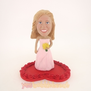 Picture of Custom Bobblehead Doll: Rose Wedding Woman