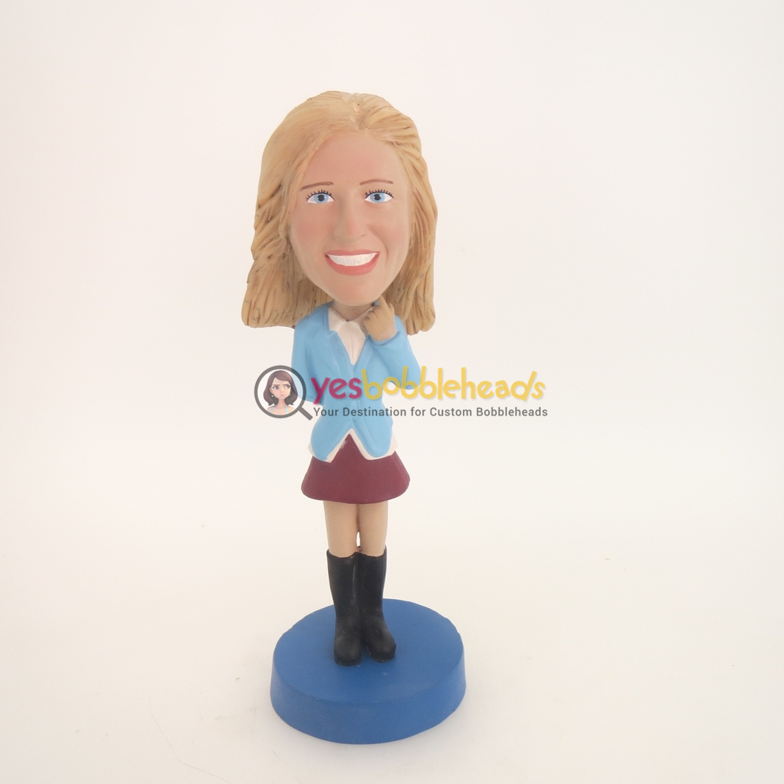 Picture of Custom Bobblehead Doll: School Girl