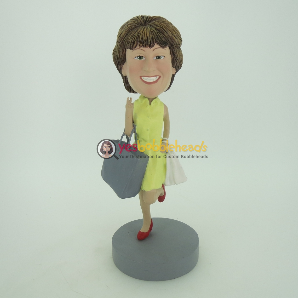 Picture of Custom Bobblehead Doll: Shopping Mother