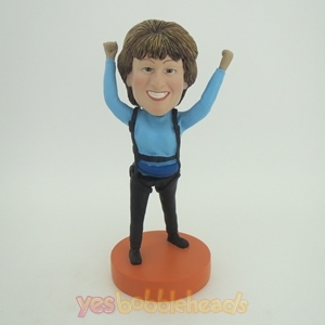 Picture of Custom Bobblehead Doll: Sky Diving Woman