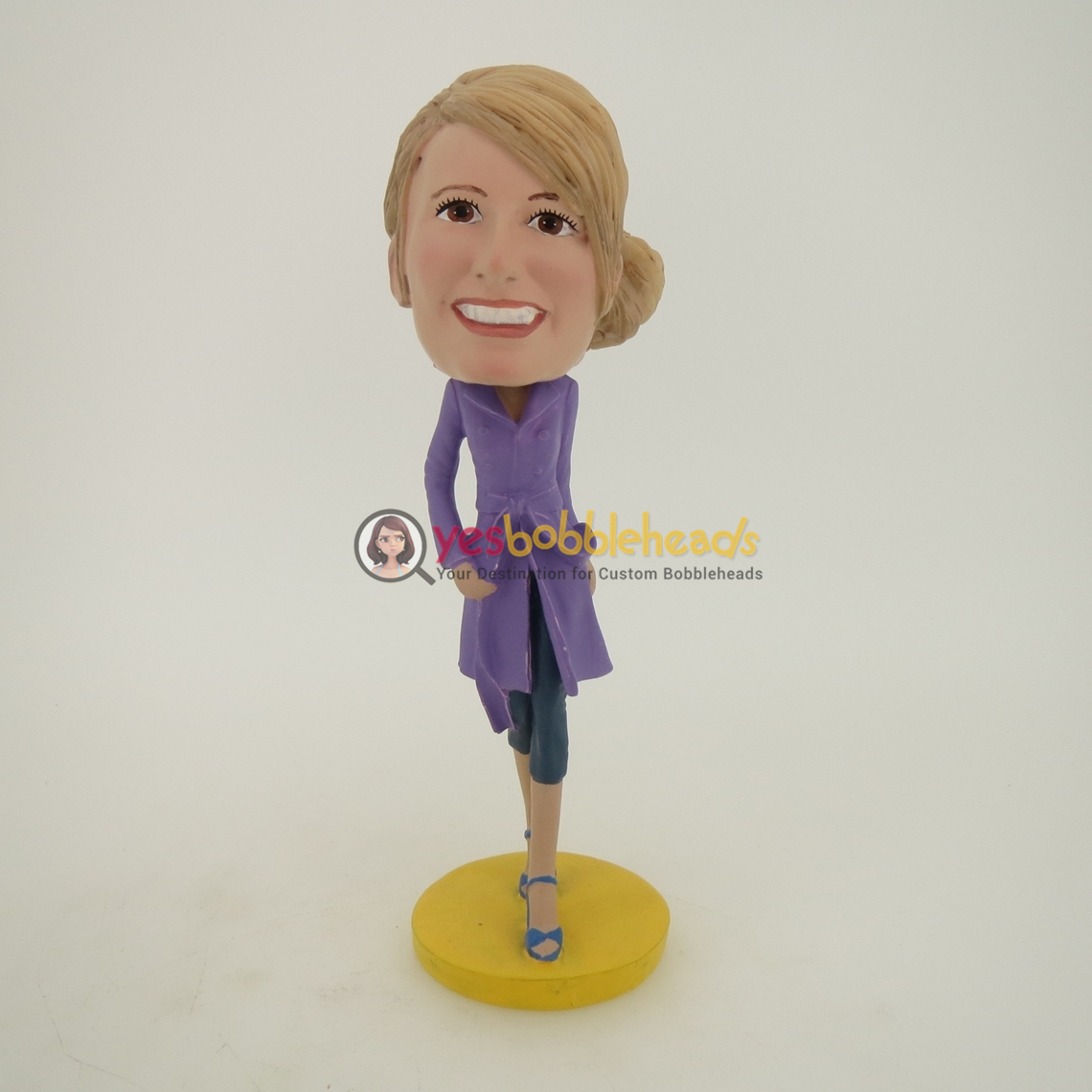 Picture of Custom Bobblehead Doll: Windbreaker Woman