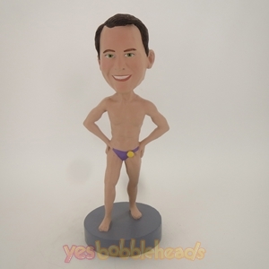 Picture of Custom Bobblehead Doll: Shirtless Muscle Man