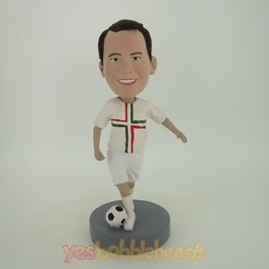 Picture of Custom Bobblehead Doll: Soccer Uniform Player