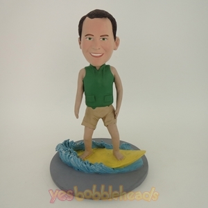 Picture of Custom Bobblehead Doll: Surfer On A Wave