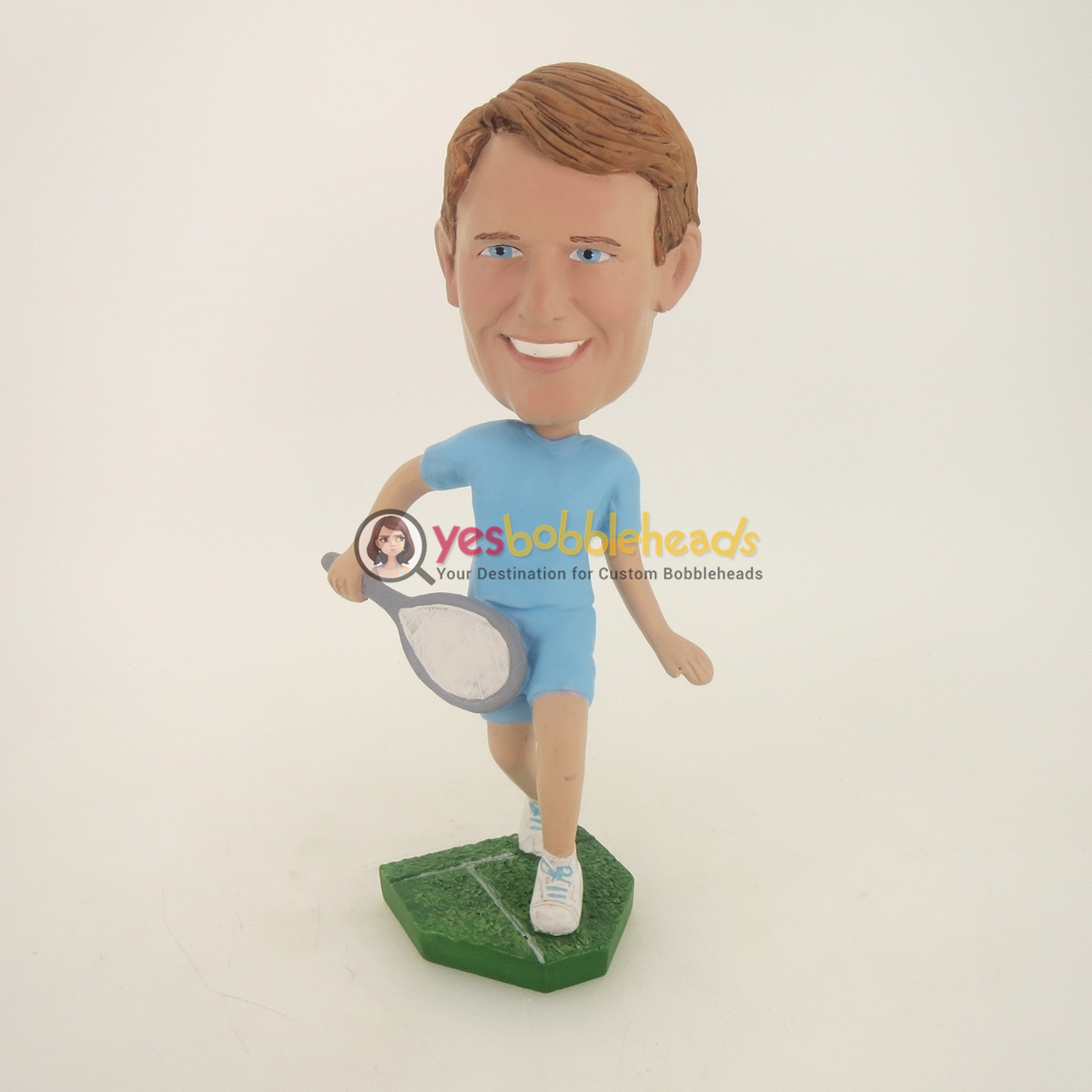 Picture of Custom Bobblehead Doll: Tennis Player
