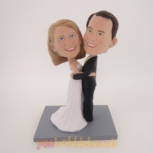 Picture of Custom Bobblehead Doll: Dancing Couple Wedding