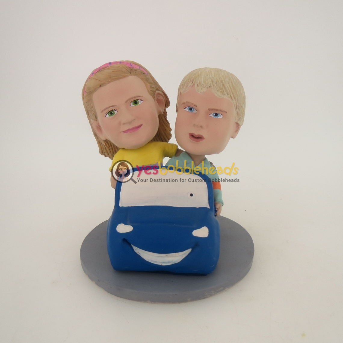 Picture of Custom Bobblehead Doll: Driving Couple