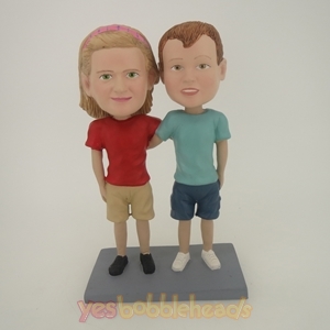 Picture of Custom Bobblehead Doll: Friends Couple