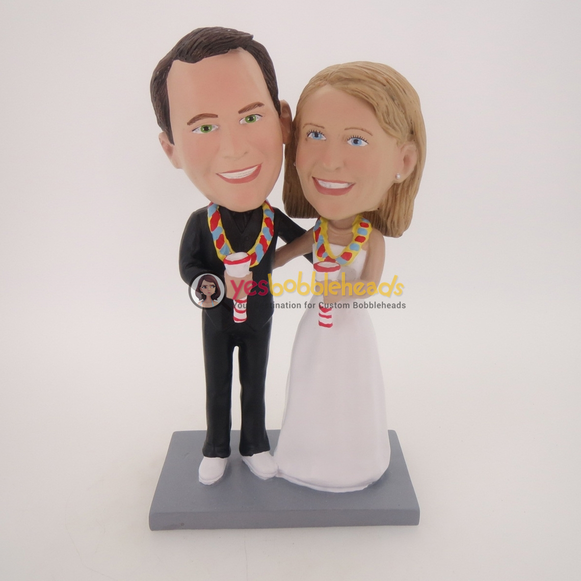 Picture of Custom Bobblehead Doll: Singing Fun Couple