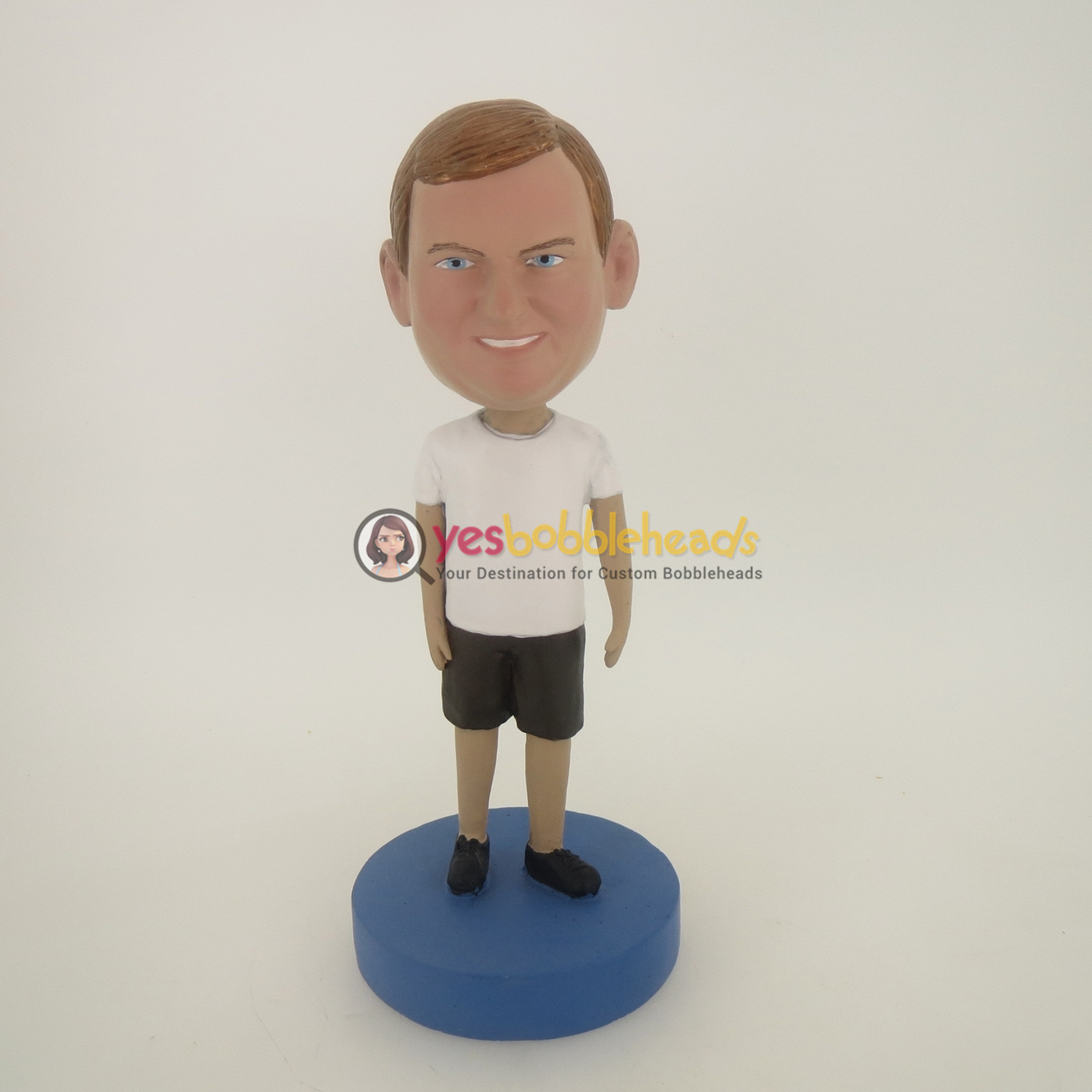 Picture of Custom Bobblehead Doll: Big Boy Ready For Sports