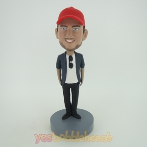 Picture of Custom Bobblehead Doll: Cugar In Red Hat
