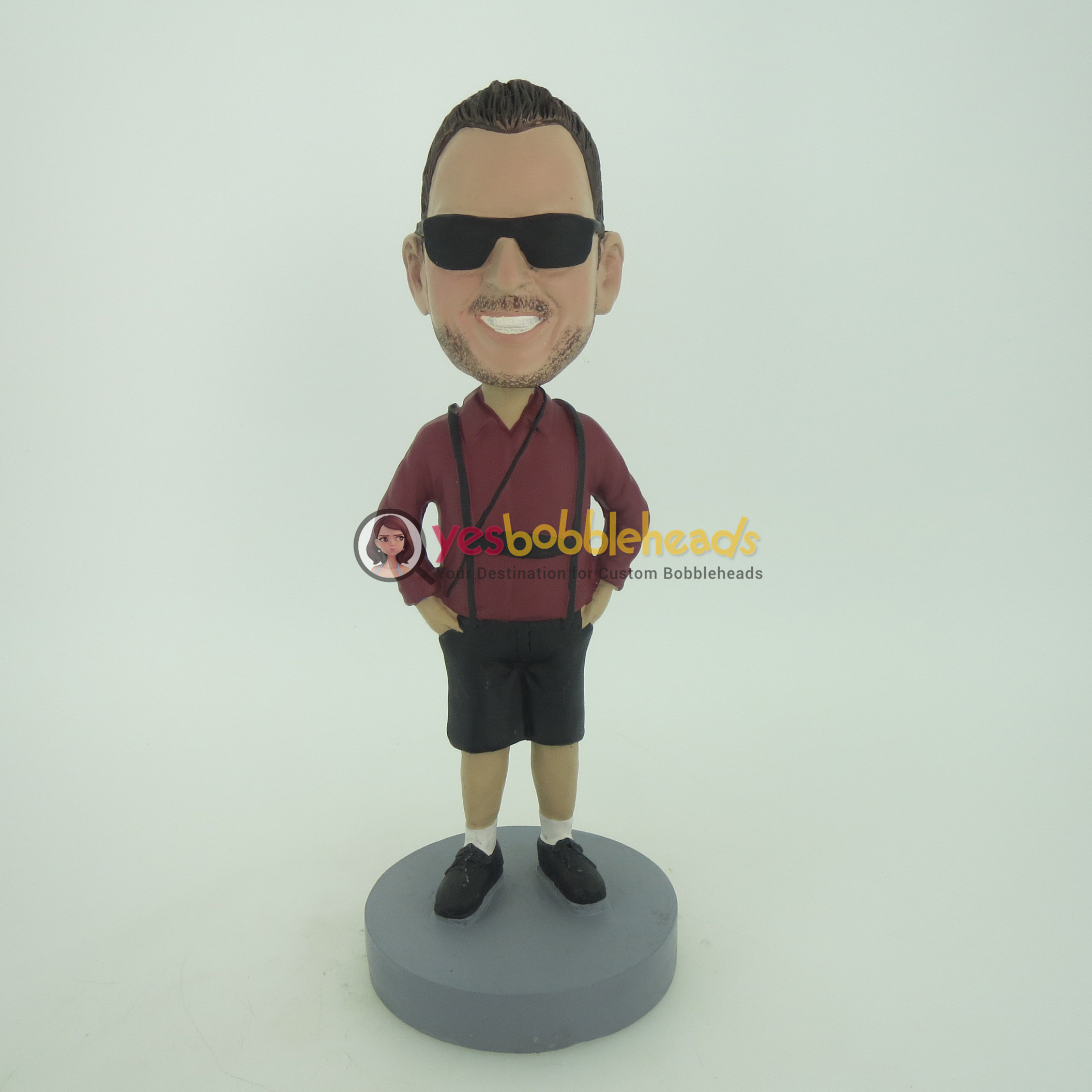 Picture of Custom Bobblehead Doll: Cugar With Beard In Sunglass