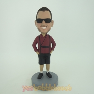 Picture of Custom Bobblehead Doll: Cugar With Beard In Sunglass