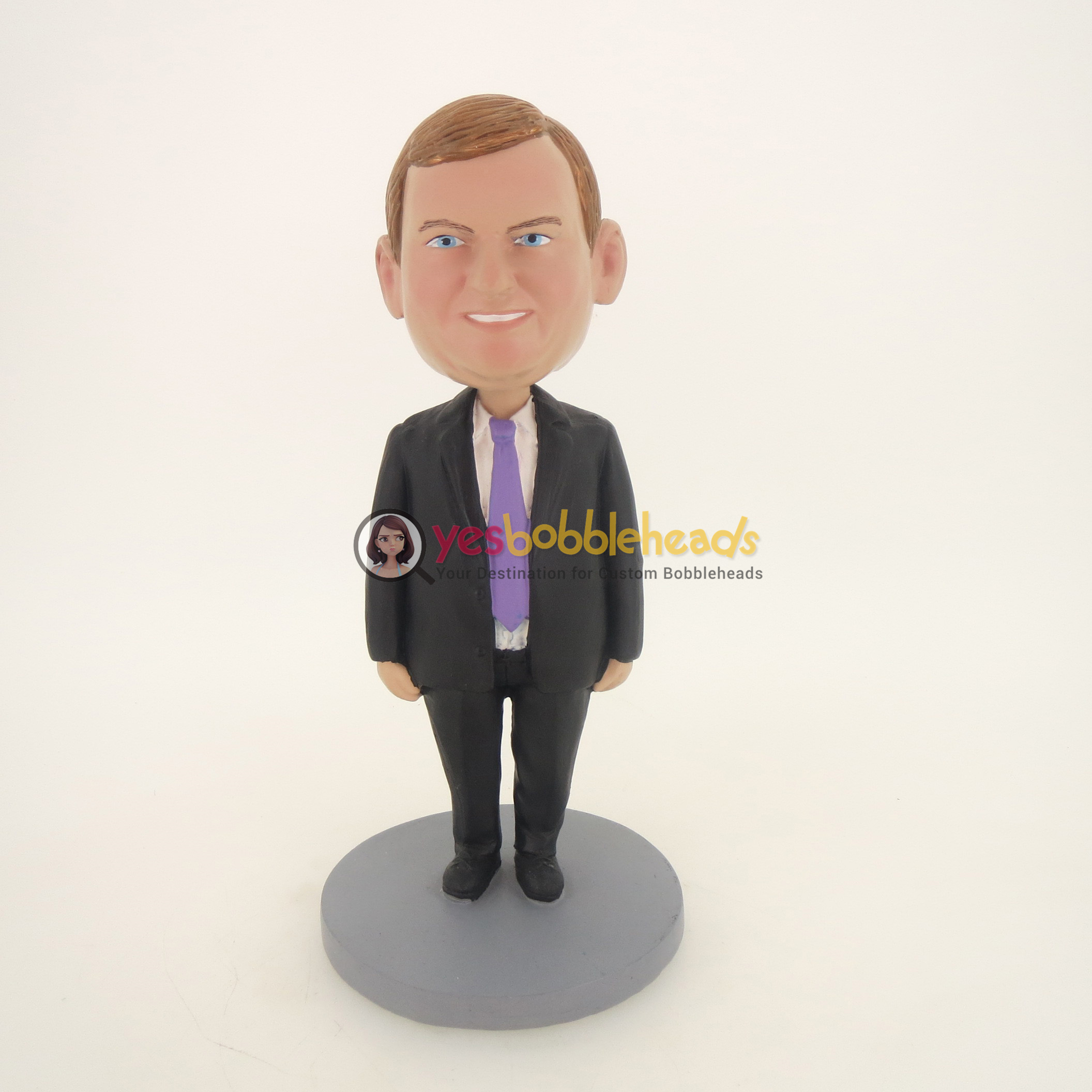 Picture of Custom Bobblehead Doll: Fatter Business Man