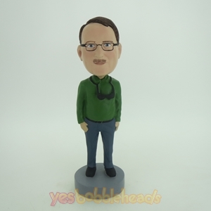 Picture of Custom Bobblehead Doll: Man In Darkgreen