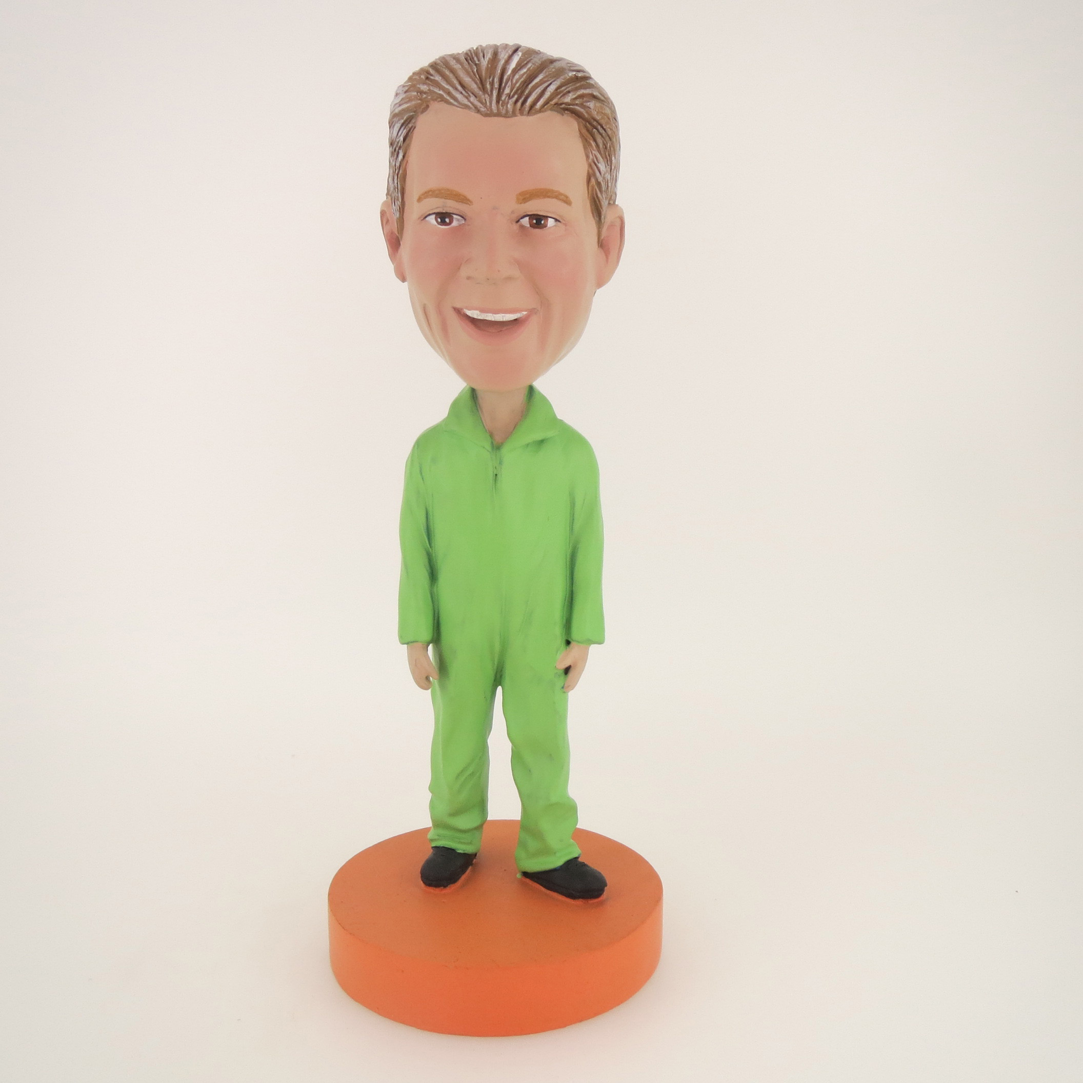 Picture of Custom Bobblehead Doll: Man In Pure Green