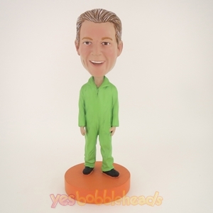 Picture of Custom Bobblehead Doll: Man In Pure Green