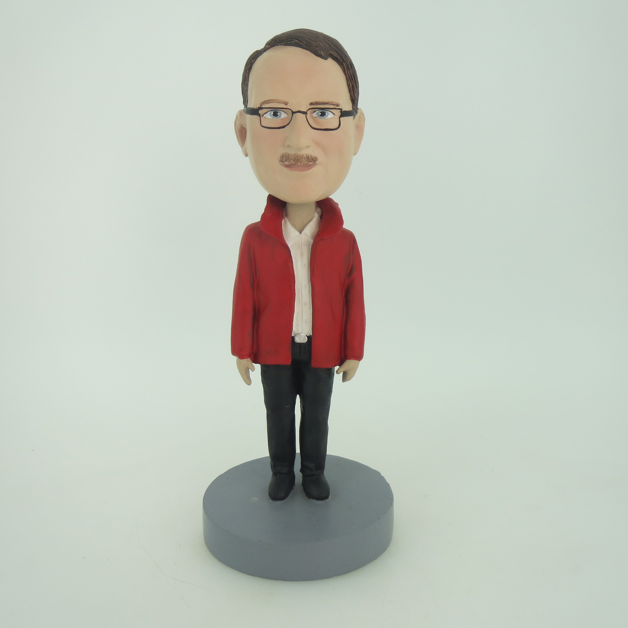 Picture of Custom Bobblehead Doll: Man In Red Jacket