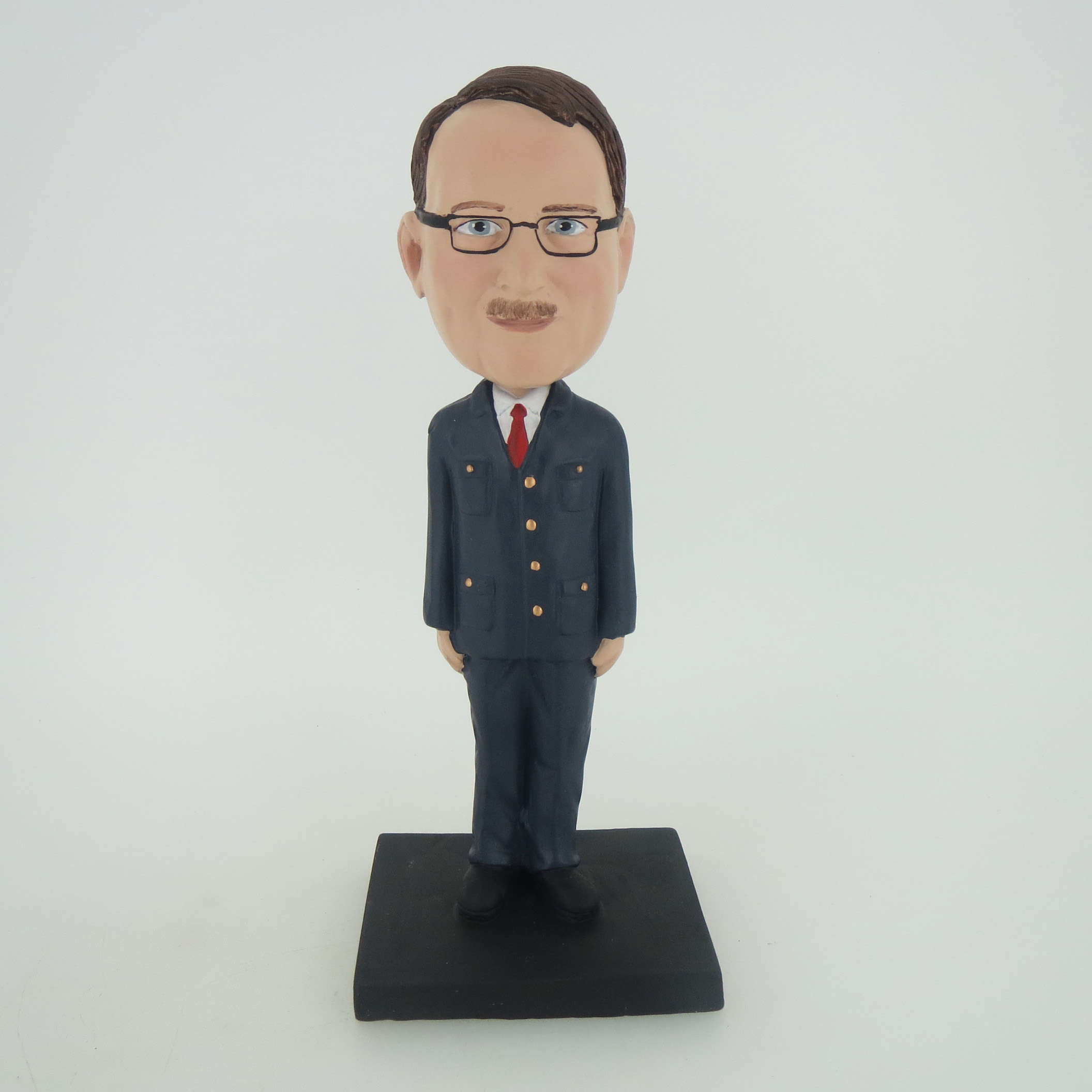 Picture of Custom Bobblehead Doll: Man In Working Suite And Tie