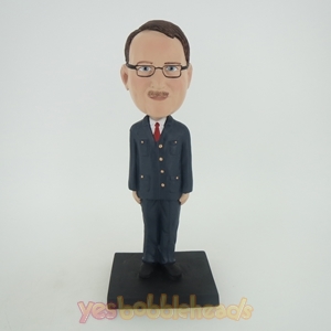 Picture of Custom Bobblehead Doll: Man In Working Suite And Tie
