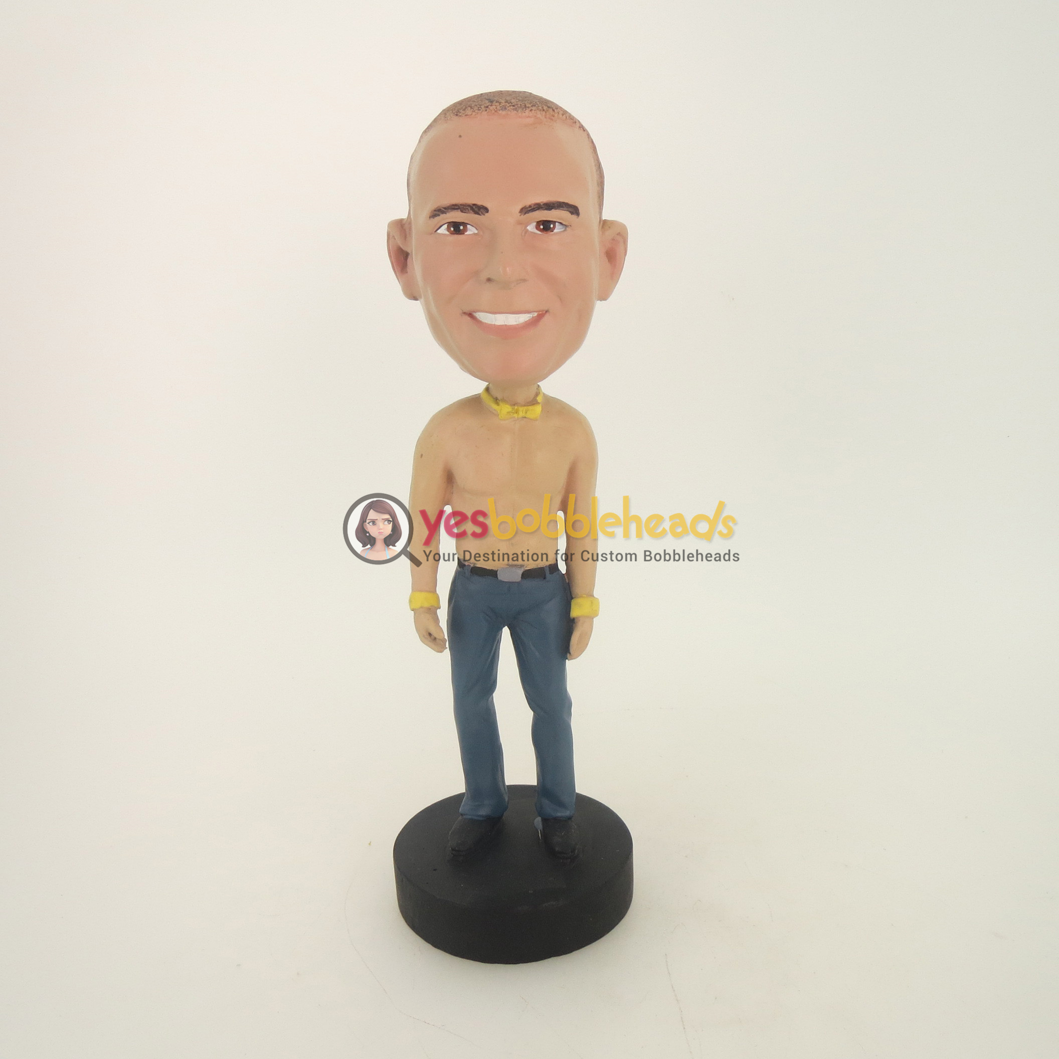 Picture of Custom Bobblehead Doll: Naked Casual Man