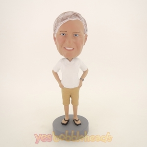Picture of Custom Bobblehead Doll: Old Casual Man