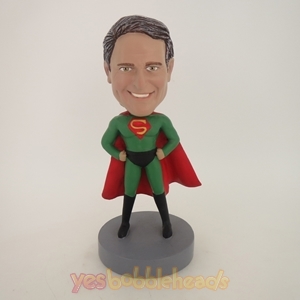 Picture of Custom Bobblehead Doll: Smiling Superman