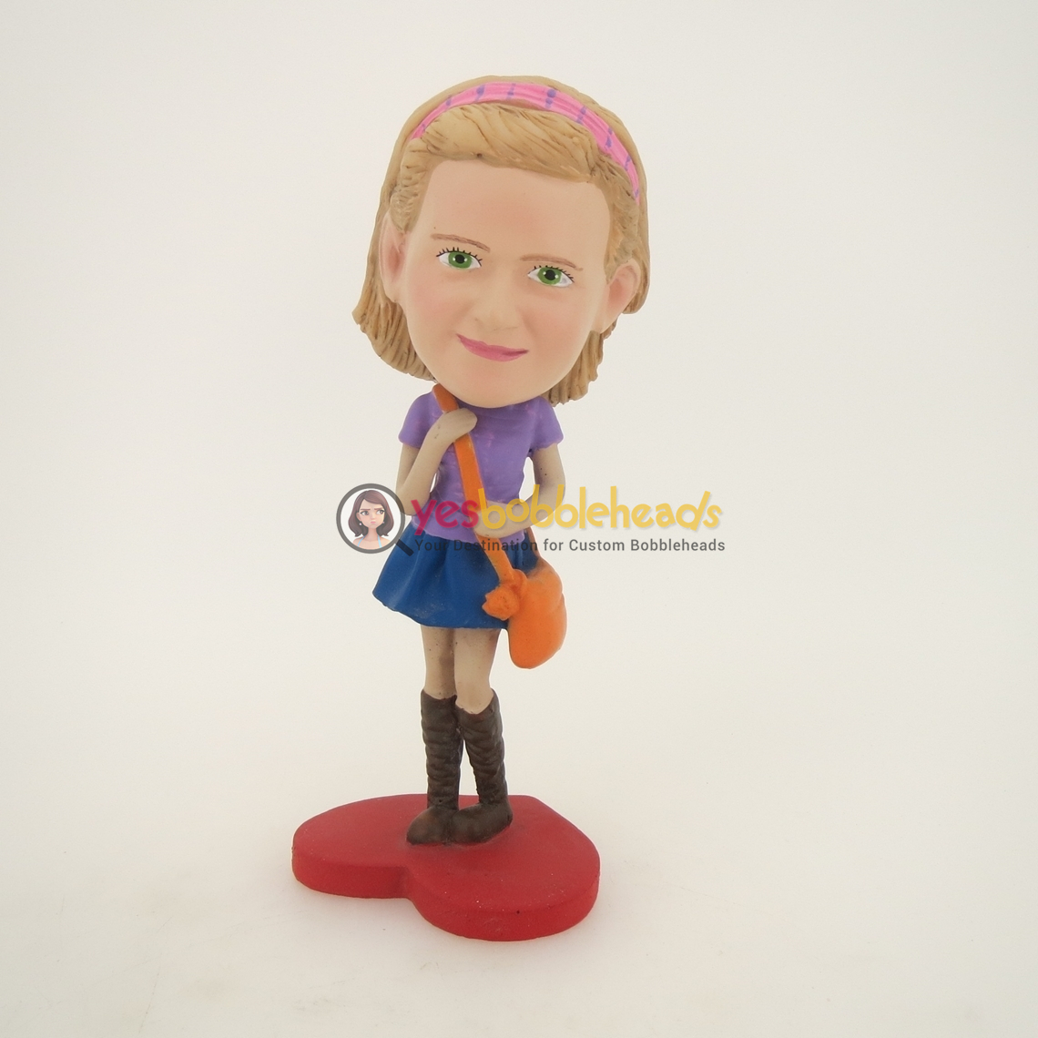 Picture of Custom Bobblehead Doll: Pretty Schoolgirl