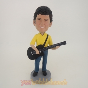 Picture of Custom Bobblehead Doll: Guitar Lover