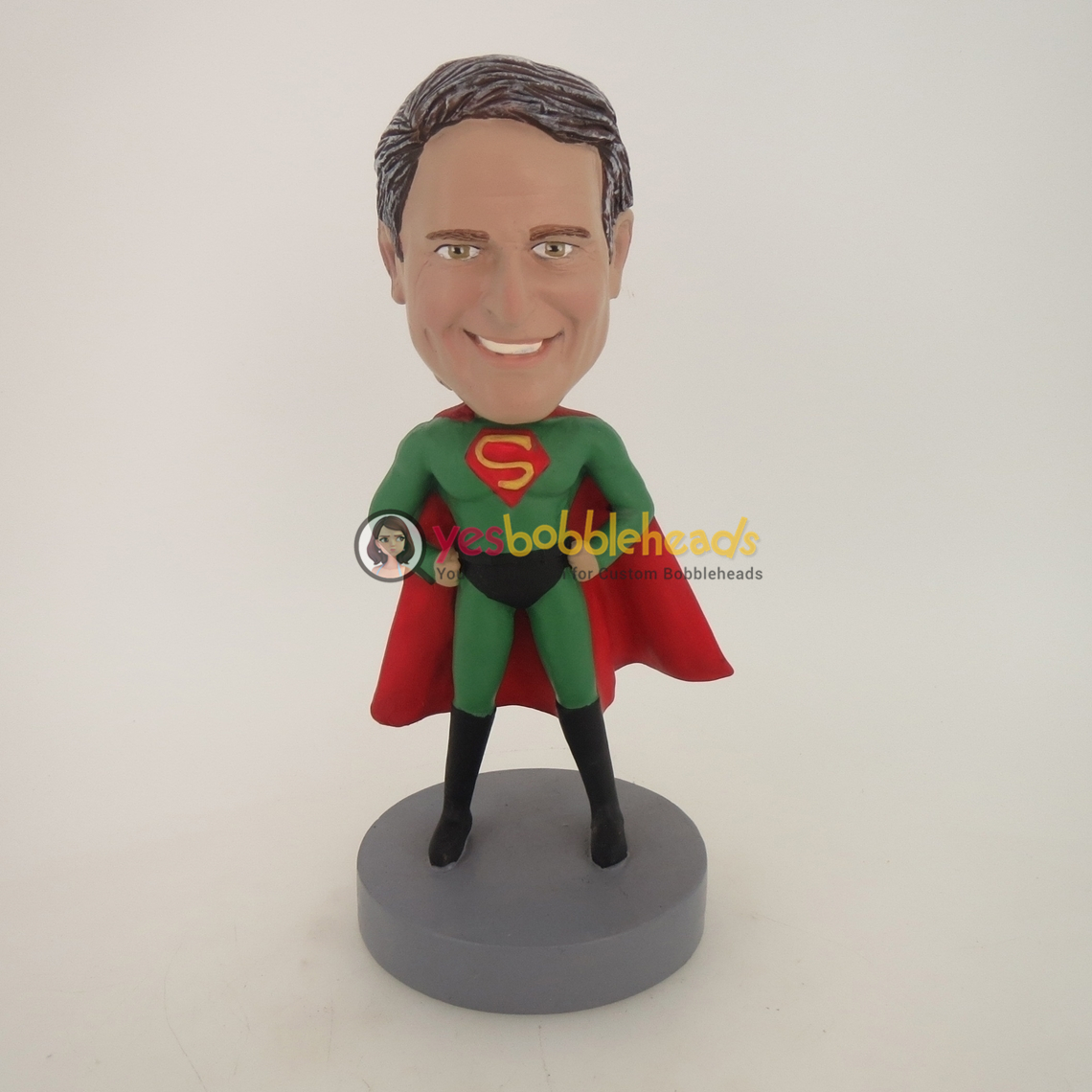 Picture of Custom Bobblehead Doll: Smiling Superman