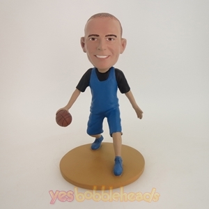 Picture of Custom Bobblehead Doll: Cool Basketball Player