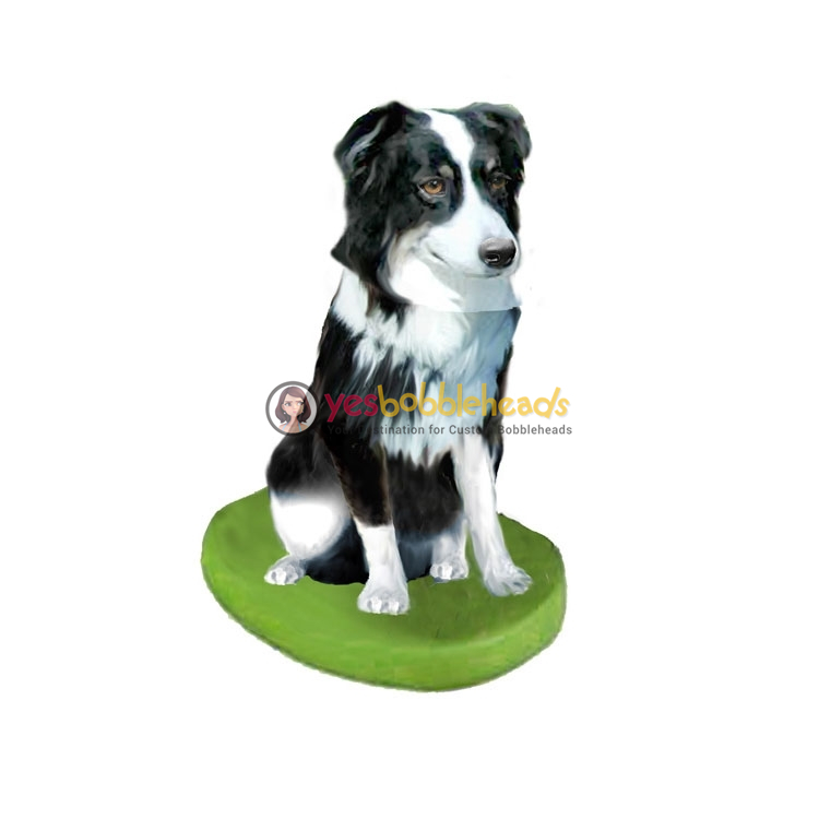 Picture of Custom Bobblehead Doll: Pet Dog Australian Shepherd