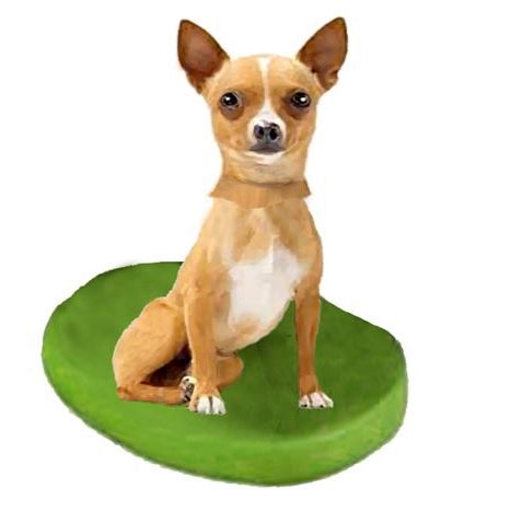 Picture of Custom Bobblehead Doll: Pet Dog Chihuahuas Fawn